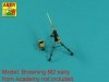 Aber 35L-091 Early barrel to U.S. cal .50 (12,7mm) heavy machine gun Browning M2 HB 1/35